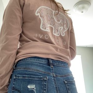 Ivory Ella long sleeve tee